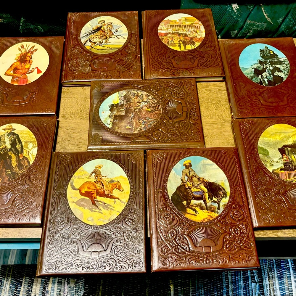 Set of 9 Old West Time Life Books